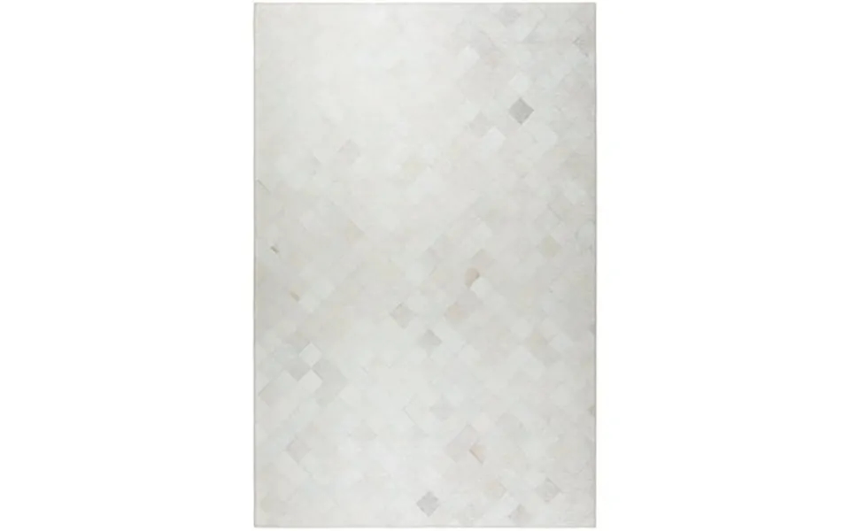 Addison Rugs Laredo Diamond Faux Hide Patchwork Area Rug. 10 X 14 - Ivory
