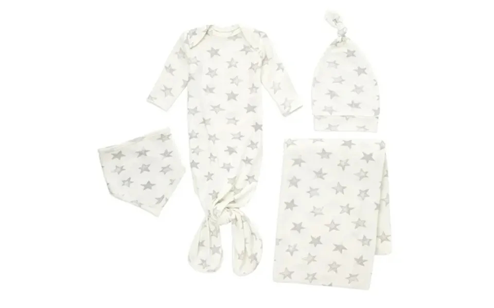 Aden Anais Snuggle Knit Newborn Gift Set Star