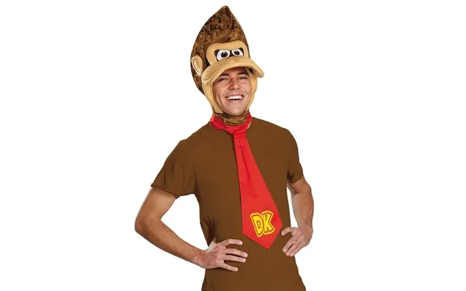 Adult Super Mario Brothers Donkey Kong Costume Kit By Disguise