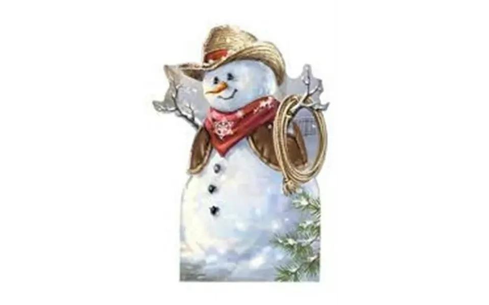 Advanced Graphics Wj1272 24 X 36 In. Build Your Own Snowman Walljammer