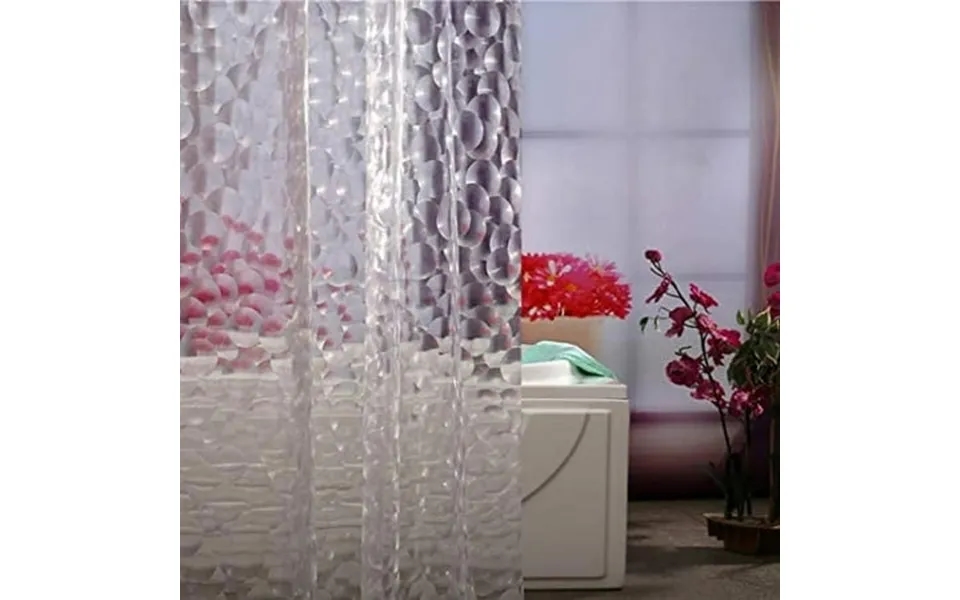 Adwaita Clear Eva Shower Curtain 72 X 72