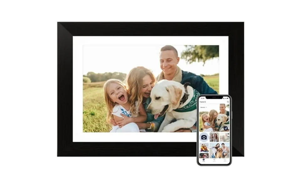 Aeezo Digital Picture Frame 10.1 Inch Wifi Smart Digital Photo Frame 16gb Electronic Picture Frame Ips Hd Touchscreen Wi