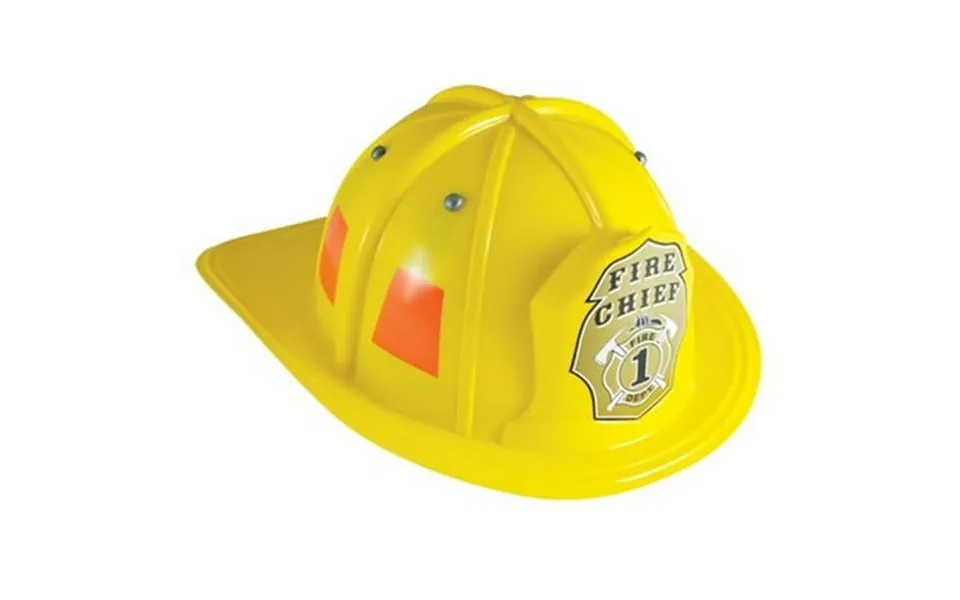 Aeromax Jr. Firefighter Helmet Yellow Adjustable Youth Size