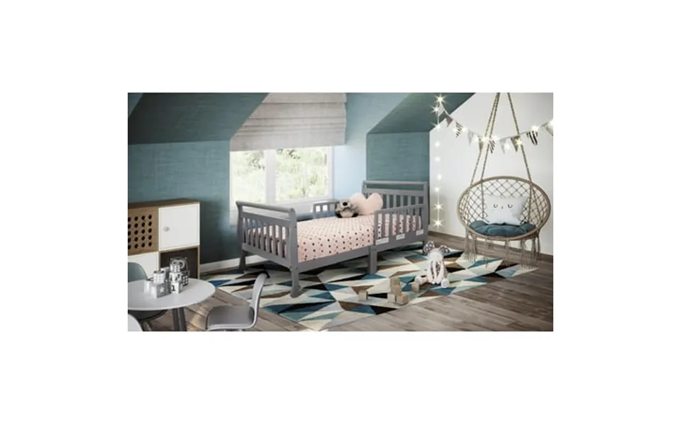 Afg Anna Classic Sleigh Toddler Bed Gray