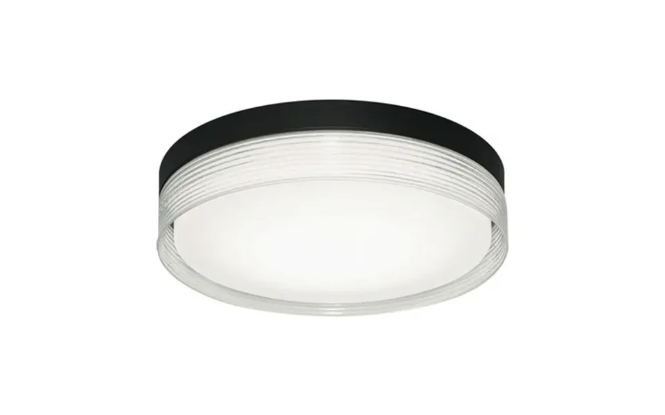 Afx Tribeca 16-inch Led Flushmount Black N A N A