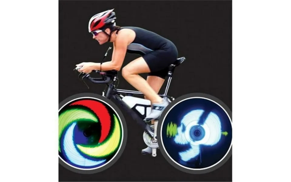 Agiletek Bk-7082 On - Wheel Programmable Led Imaging On Bicycle