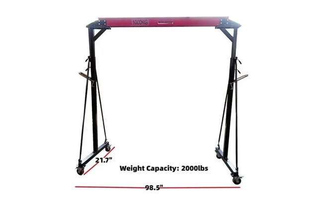 Agrotk 2000 Lbs 1 Ton Steel Portable Gantry Crane product image