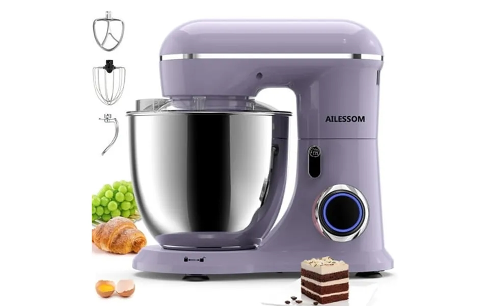 Ailessom New Stand Mixer 6.5-qt 10-speed Tilt-head Kitchen Electric Mixer With Bowl Dough Hook Beater Whisk For Most Hom