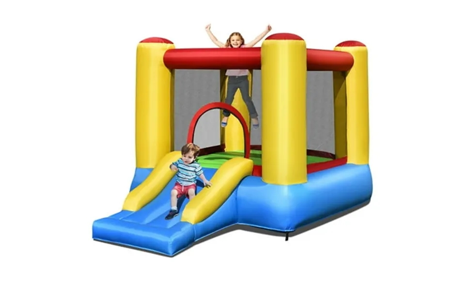 Aimee Lii Kids Inflatable Jumping Bounce House Without Blower Playhouse For Kids Outdoor