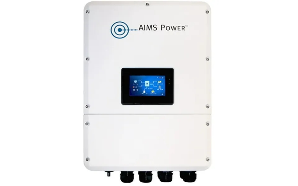 Aims Power Hybrid Inverter Charger 9.6 Kw Output 15 Kw Solar Capacity - All-in-one Solar Inverter Charger With Solar Cha