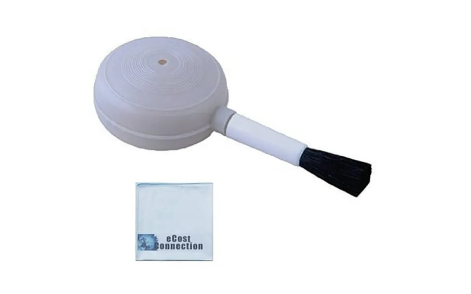 Air Dust Blower And Soft Brush For Digital Camera Lenses Lcd Screens And Cleaning Keyboards & An Ecostconnection Microfi