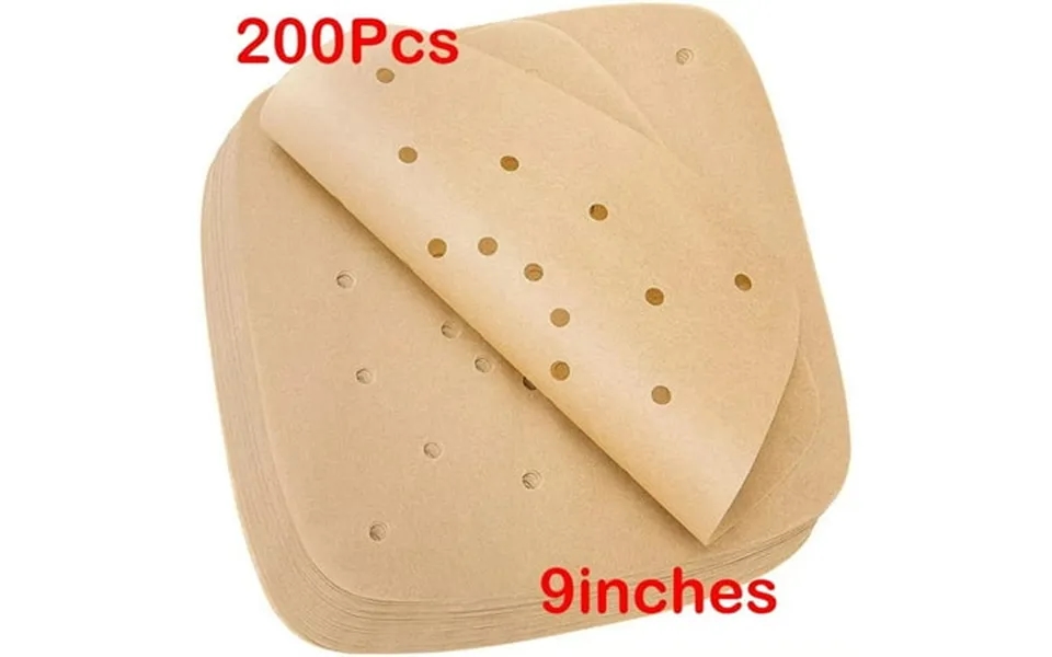 Air Fryer Paper Disposable Steamer Liners Kitchen Bakeware Papers Baking Mat-200pcs 6