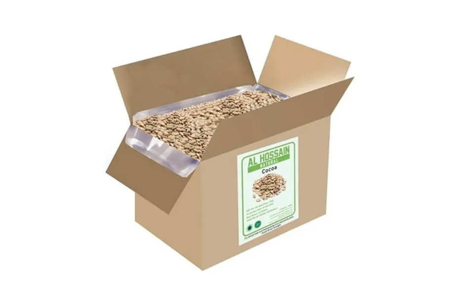 Al Hossain Natural Guatemalan Cocoa Beans 11lb Bulk 176oz 5kg Premium Whole Cocoa Beans For Chocolate Coffee & Tea Rich