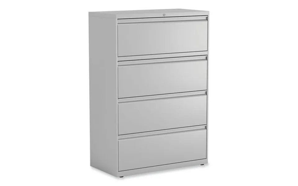 Alera Lateral File 4 Legal Letter-size File Drawers Light Gray 36 X 18