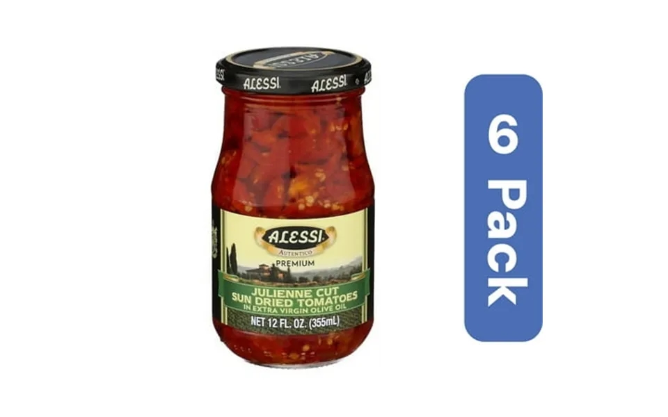 Alessi Sun-dried Julienne Tomatoes 12 Fl Oz Pack Of 6