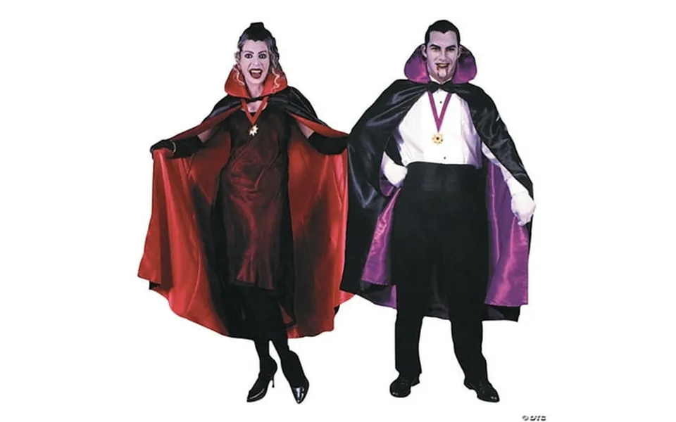Alexanders Costumes - Reversible Black And Red Cape