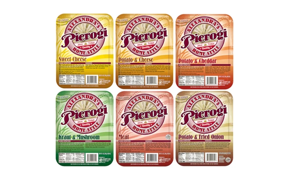 Alexandra S Variety Pierogis 14 Oz. Pack Of 6 72 Pierogis Total