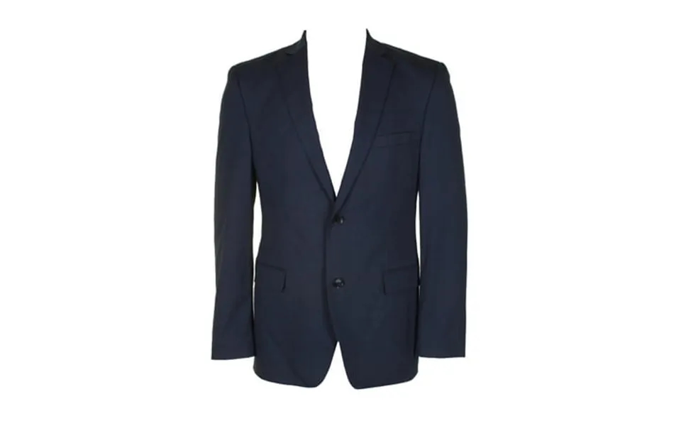 Alfani Mens Blue Pindot Slim Fit Jacket 38r