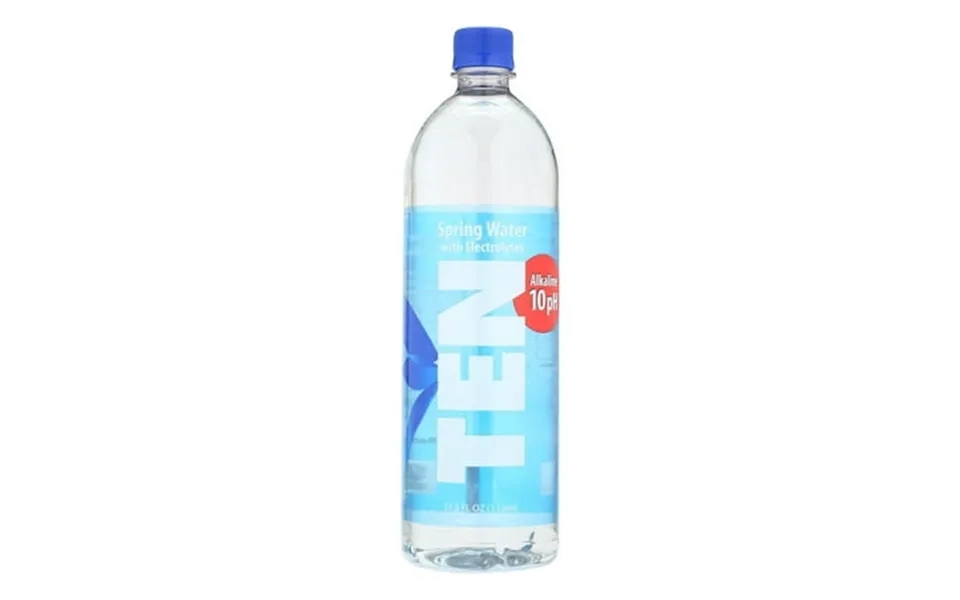 Alkalife Ten Spring Water - 33.8 Oz Pack Of 12