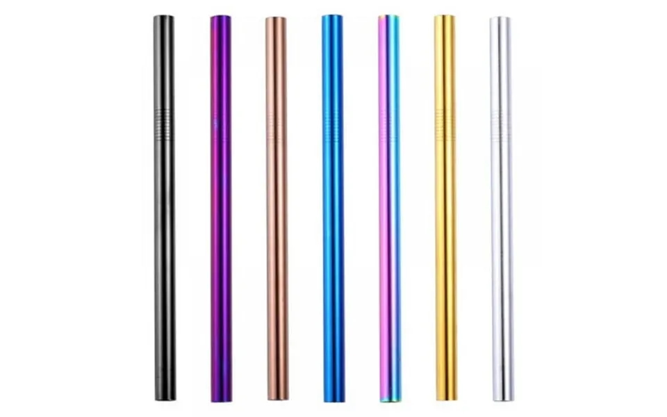 All Straight Stainless Steel Drinking Straws Drinking 8.5 Inch Non-toxic Non-plastic Reusable Straws