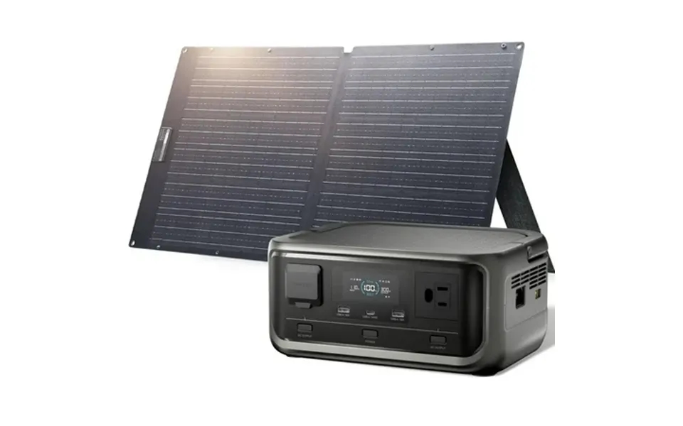 Allpowers Volix P300 Portable Power Station With 100w Solar Panel 256wh Lifepo4 Battery 300w Ac Output Peak 600w Solar G