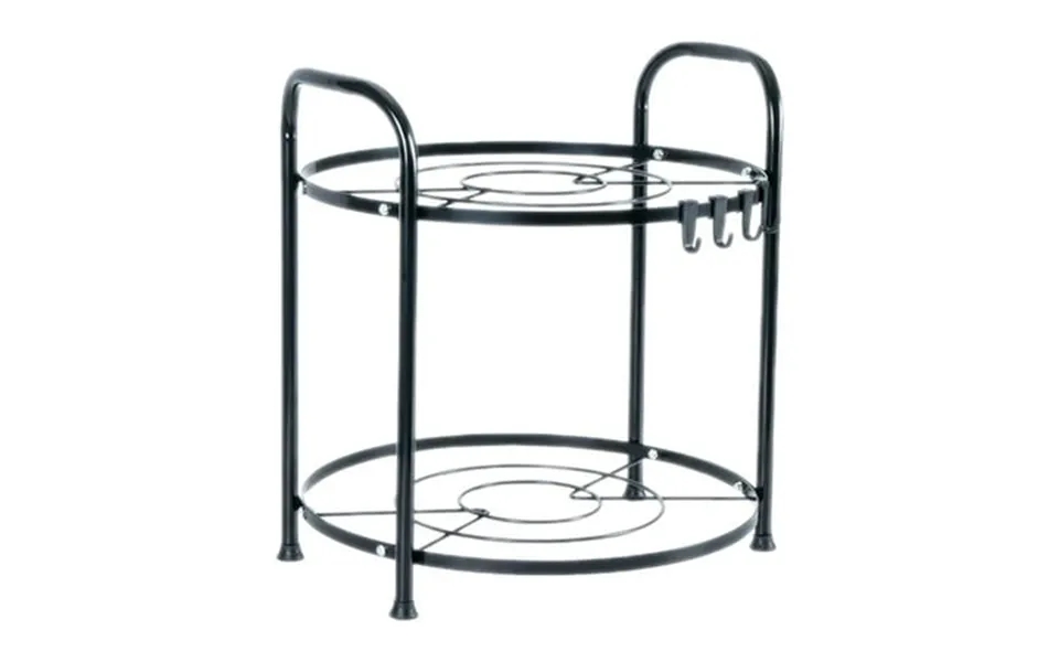 Almencla Pots And Pans Organizer Multi Tier For Cabinet For Pantry Counter Countertop 2 Tier