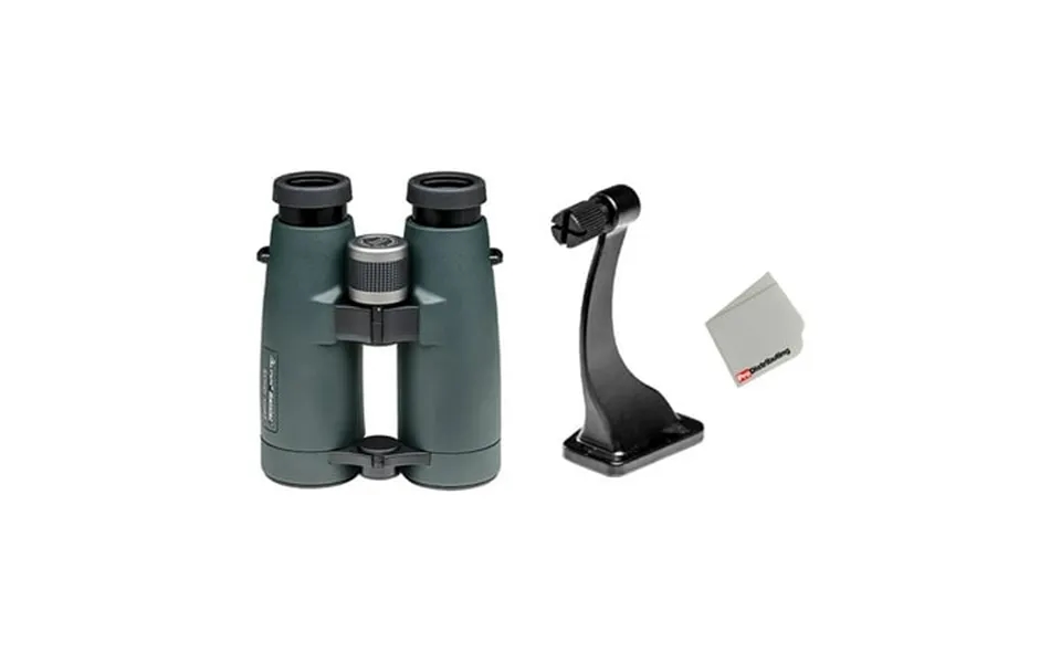 Alpen Rainier Edhd 10x42 Bak4 Roof Prism Waterproof Binoculars Bundle With Tripod Adapter