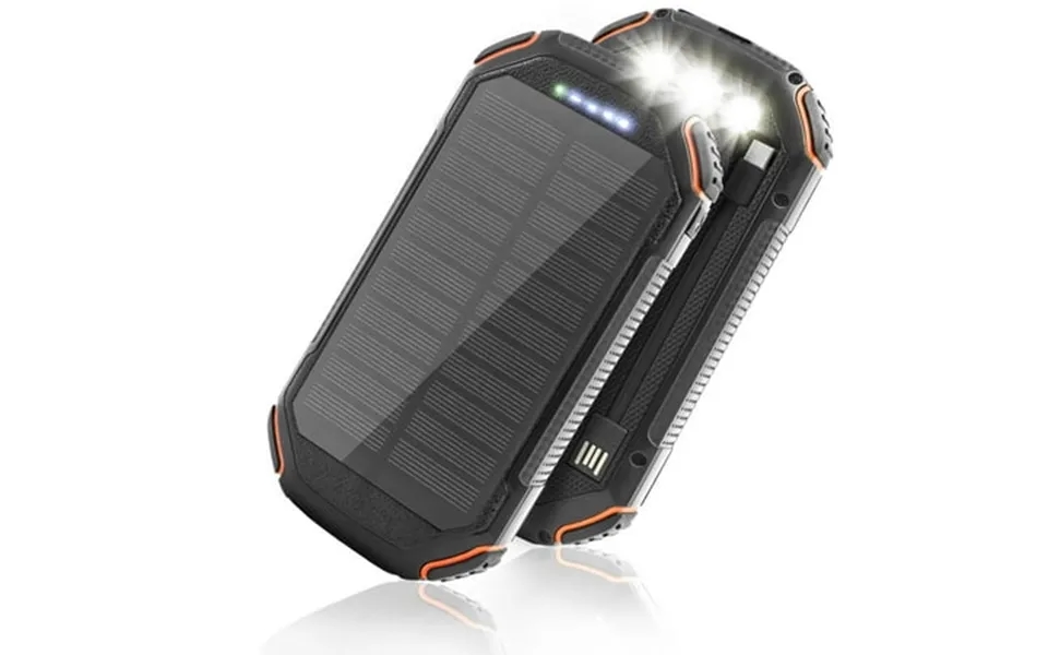 Also Go Solar Charger Power Bank 36000mah Solar Phone Charger Portable Solar Charger For Cell Phone With Built-in Cables
