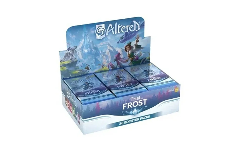 Altered Trading Card Game Trial By Frost Booster Box 36 Packs