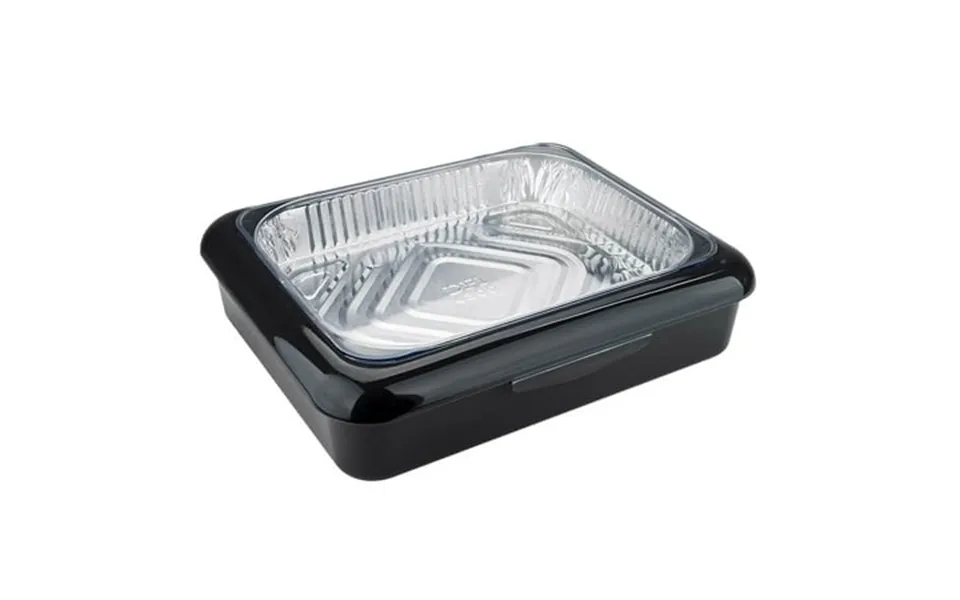 Aluminum Foil Baking Trays Set - Insulated Stackable Food Holders For Parties Picnics And Travel*2 Pack