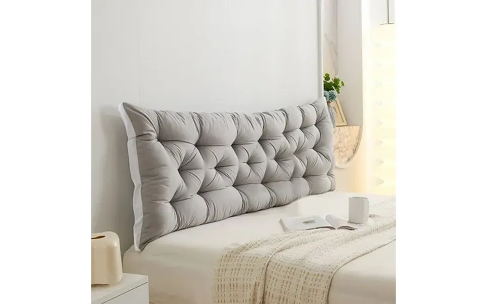 Amacok Thickened Wedge Pillow Headboard Body Positioner Reading Pillow Bed Bolster Pillow For Sitting In Bedwith Removab