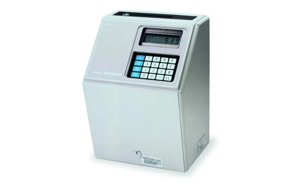 Amano Time Clock 9 1 2in 13 1 2 In H Mjr7000ez