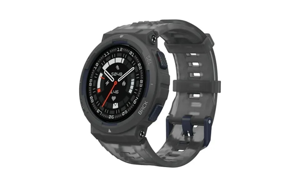 Amazfit Active Edge Smart Watch With Stylish Rugged Sport & Fitness Design Midnight Pulse