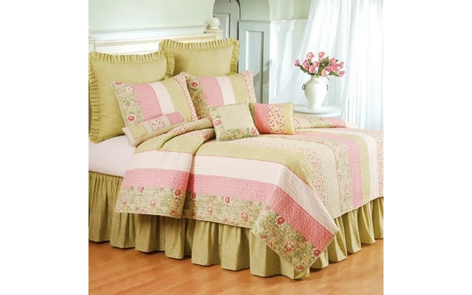 Amberly Twin Quilt Cotton Bedding Bedspread Coverlet