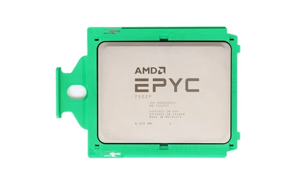 Amd Epyc 7502p Processor 32c 2.5ghz 128mb Cache Tdp 180w Sp3 Oem Tray Processor