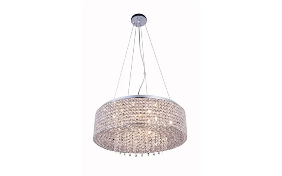Amelie 10 Light Chrome Pendant - V2914d24c Rc