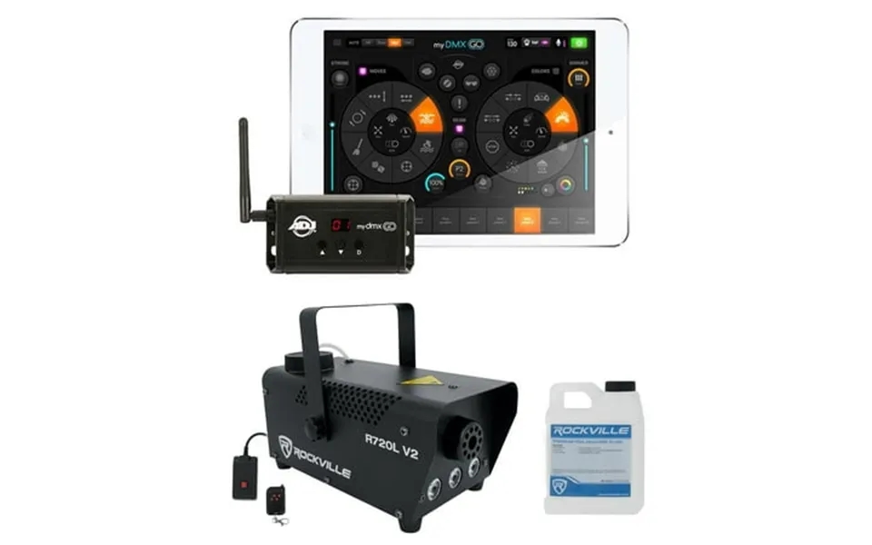 American Dj Adj Mydmx Go Lighting Control App For Ipad Android Tablets Fogger