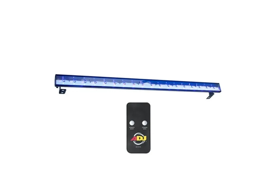 American Dj Eco Uv Bar Plus Ir Ultraviolet Led Black Light Wash Fixture 4 Pack