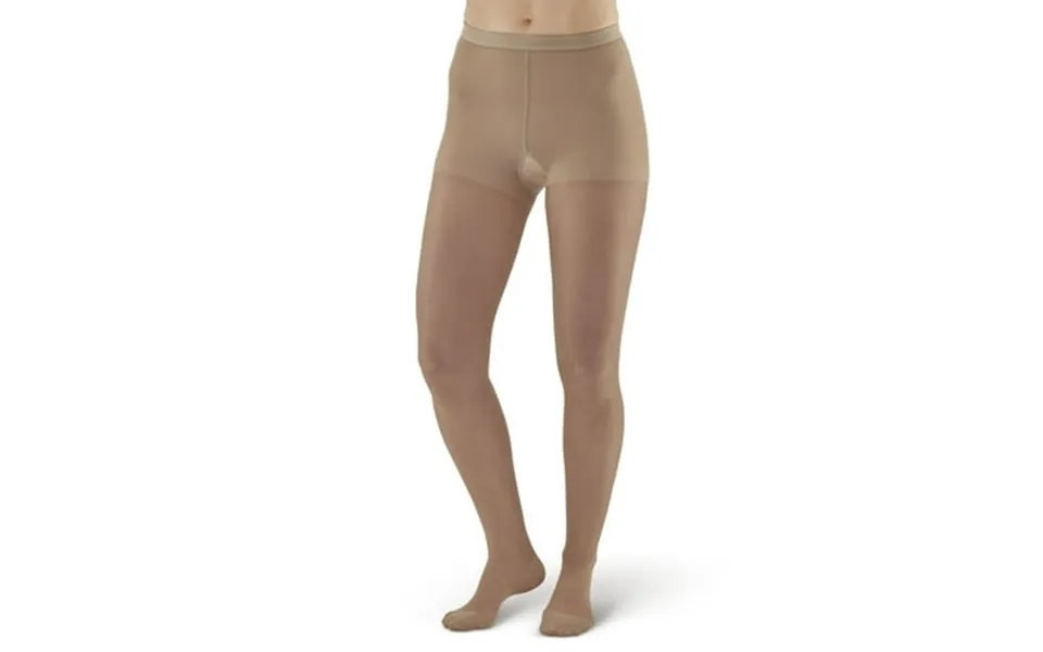 Ames Walker Aw Style 33 Sheer Support 20-30 Mmhg Firm Compression Closed Toe Pantyhose Nude Xlarge