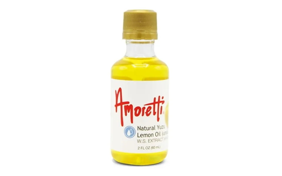 Amoretti - Natural Yuzu Lemon Oil Extract Water Soluble 2 Oz