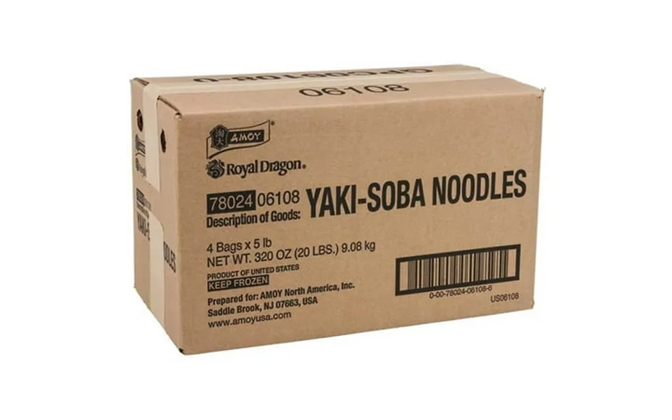 Amoy Yaki Soba Noodles 5 Pound -- 4 Per Case.