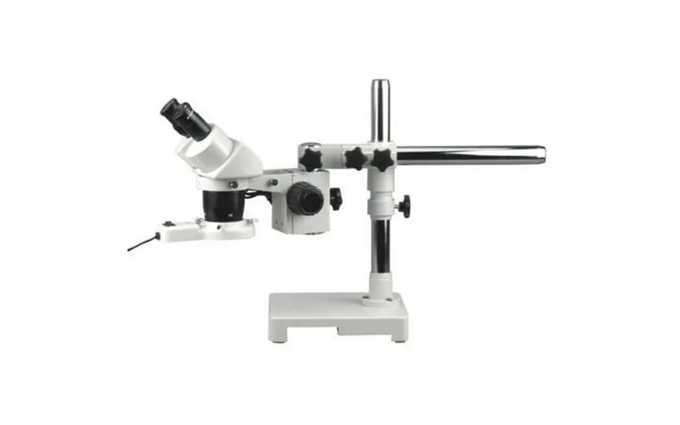 Amscope Sw-3b24z-frl Binocular Stereo Microscope Wh10x Eyepieces 20x 40x 80x Magnification 2x 4x Objective Single-ar