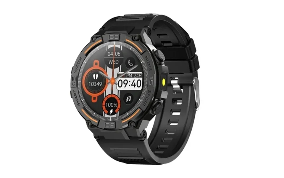 Anckoeil Watch Bluetooth Smart Watch With Earbuds Round Fitness Watch With Pedometer Calories Sleep Monitor Stress Monit