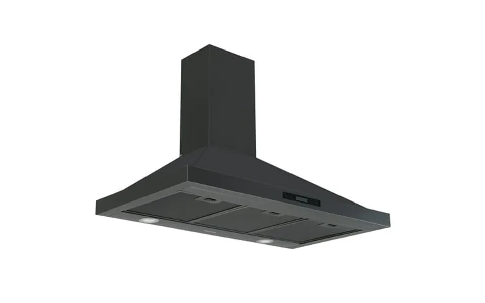 Ancona 36 450 Cfm Convertible Wall Pyramid Range Hood Black Stainless Steel