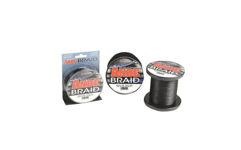 Ande Bg-15-10 Braid Fishing Line Graphite 150 Mtr 10 Lb Test