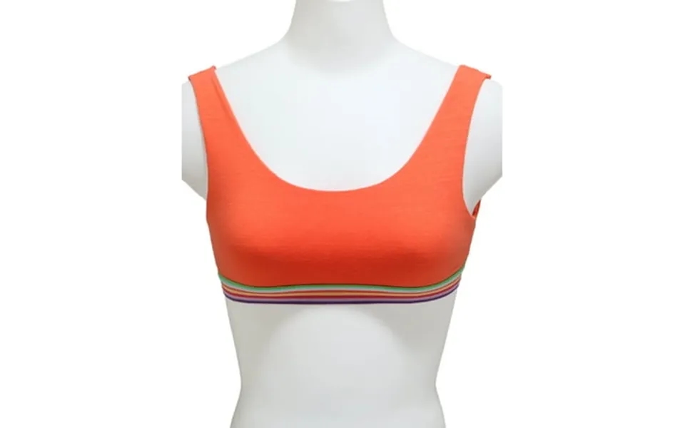 Angelina Girls Cotton Training Bra With Rainbow Elastic 6-pack