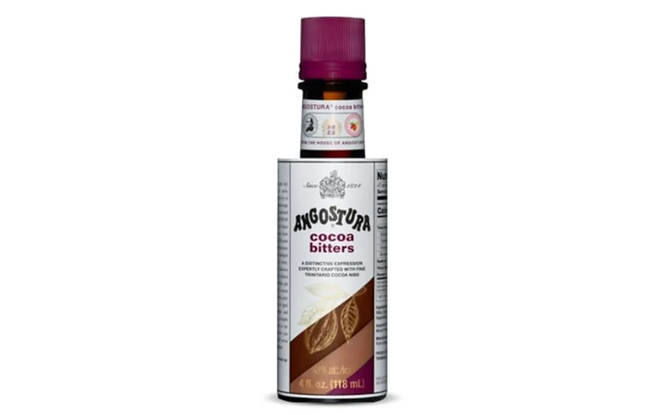 Angostura Cocoa Bitters Cocktail Bitters For Professional And Home Mixologists 4 Fl Oz