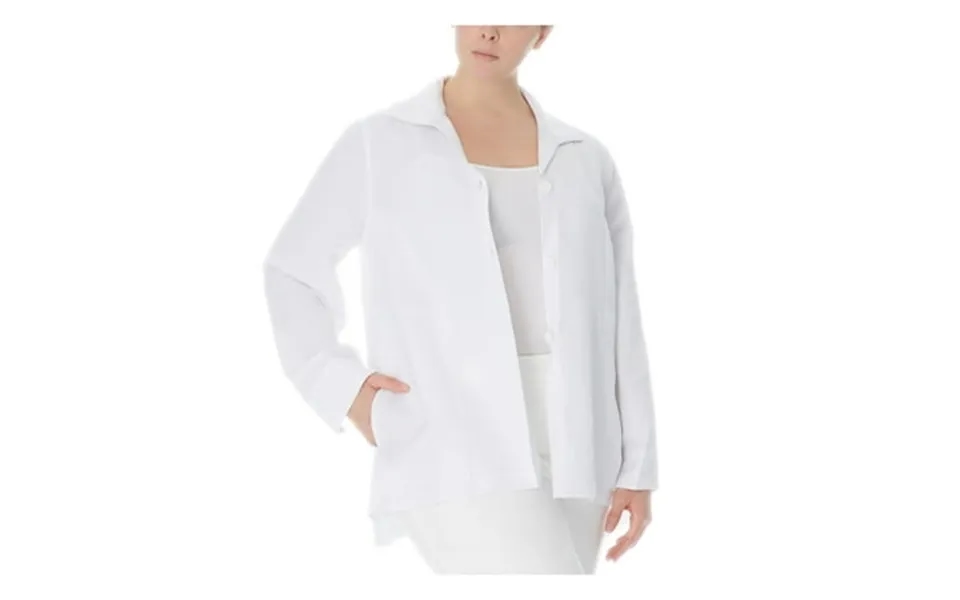 Anne Klein Womens Beige Pocketed Wear To Work Button Down Jacket 1x