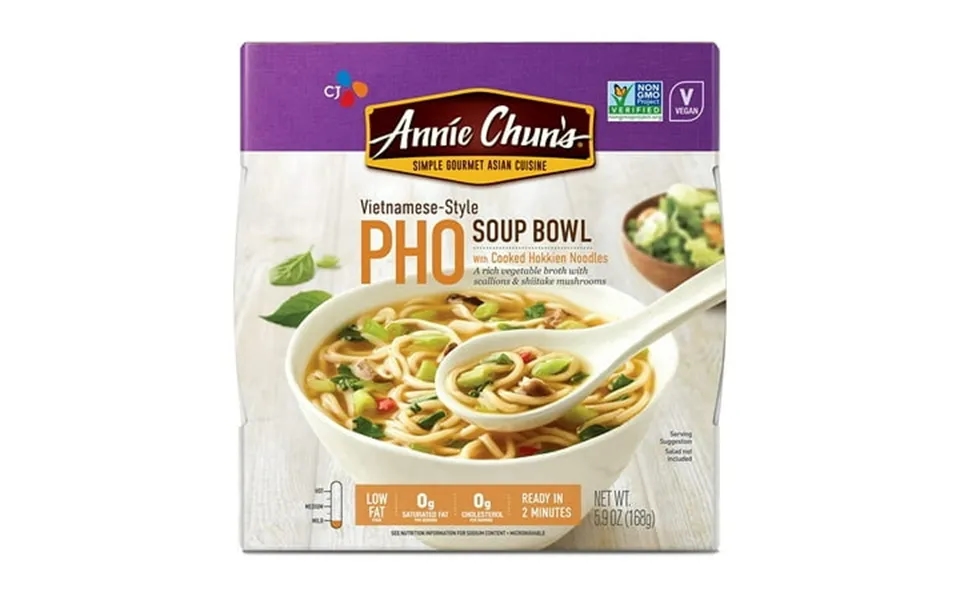 Annie Chun S Soup Bowl Vietnamese Style Pho Non Gmo Vegan 5.9 Oz Pack Of 6