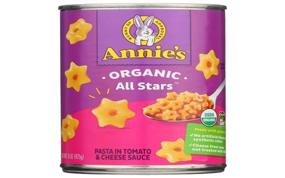Annies Homegrown Canned Meal All Stars 15 Ounce - Pack Of 2